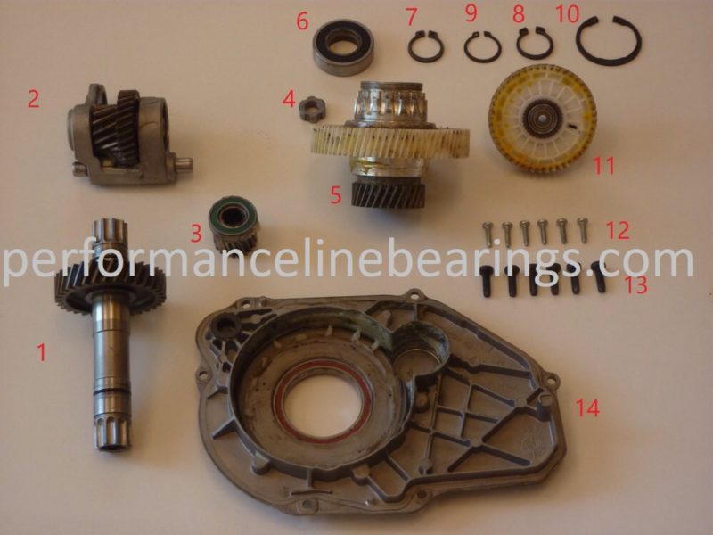 eBike Motor Centre (Performance Line Bearings) Bosch Bearing